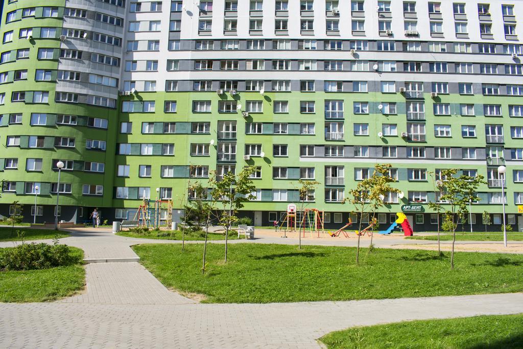 Jacuzzi New ApartComplex Kaskad, Панорамный вид на Минск Zewnętrze zdjęcie